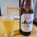 いわま - ビール（ピンボケ）