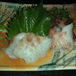 満月茶家 - 黒鯛の刺身