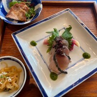 赤坂 桃の木 - 前菜三種