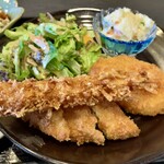 じぱんぐ - 海老フライ、白身魚、コロッケ