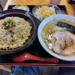 249314216 - チャーハン　塩ラーメン