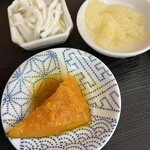 中華料理 喜楽 - 添え物トリオ。