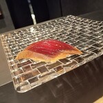 赤坂 鮨大谷 - 赤身漬け鮪　