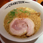 チャブトン - ちゃぶとんらぁ麺 700円 (2014.03現在)