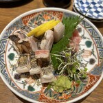 田中トリオ - 旬の刺身より　太刀魚