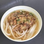 長沢ガーデン - 料理写真:天ぷらうどん（400）