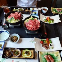 米沢牛黄木 金剛閣 すき焼き しゃぶしゃぶ 毘沙門 - 