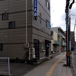 そば処 久楽 - 東北医科薬科大学方からパチリ♯