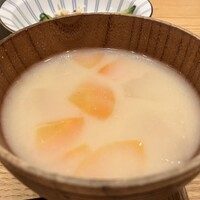 京都石塀小路豆ちゃ 有楽町 - 味噌汁