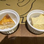 Pizzeria Bakka M'unica - カタラーナとチーズケーキ