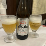 ル・マルカッサン - 最初の一杯はビールですね♪