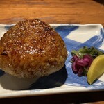 磯くら - 焼魚コース2860円の焼きむすび