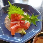 音吉 - 信州サーモン刺し身