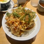 うどん 有田 - ミニかき揚げ丼＋390円