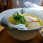 らぁ麺 はやし田 - 塩らぁ麺〜極上香味ペースト付き〜 950円