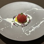 ファン・ダルクオーレ - 伊勢崎産ブリックスナイン
      川場村産モッツァレラのカプレーゼ