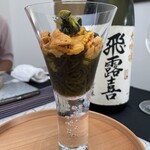 日本料理 TOBIUME - 磯野　黒素麺