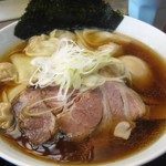 中華そば 麺や食堂 - 中華そば＆ワンタン＆味玉￥１００