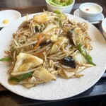 チャイニーズダイニング油家 - あんかけ焼きそばセット