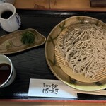 Teuchi Soba Haduki - ざるそば大盛り。