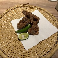 銀座　神籬 - 鯨の竜田揚げ