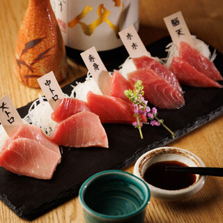 ～もちもちマグロ～の様々な希少部位を堪能できる！