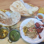 ネパール・インド料理店 ニューライノ - ディナーバイキング　￥1400