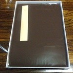 亀屋友進 - 「水羊かん」上蓋を開けました
