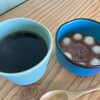 お茶とお菓子 横尾