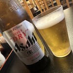 和食 かつら - スーパードライ中瓶