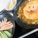 餃子の王将 - 冷し中華＆極王天津飯