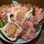 焼肉の十八屋 - 料理写真:健ちゃんのおまかせ盛り