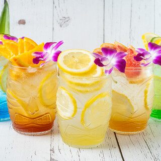 Hawaiianドリンク各種