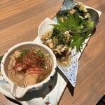 地下だけど入ったら雰囲気が良くて料理人がしっかり食事を作ってお酒もたくさんあって楽しいお店。ごんべえ - 