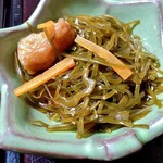 Uo yuu - 茎わかめの煮物