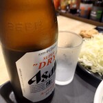 松屋 三島店 - 2024年5月　ビール中瓶　490円