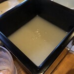 そばきり 吾妻路 - とろみのあるそば湯