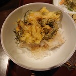 天橋立 幽斎 - 天丼にもてん茶にも変化して