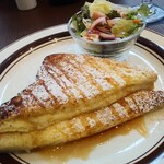 倉式珈琲店 - メープルフレンチトーストセット720円