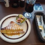 倉式珈琲店 - メープルフレンチトーストセット720円