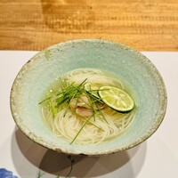 シーズン - 蛤の冷製酢橘素麺