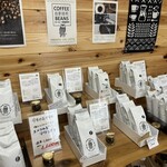 やまびこ - 店内で販売してるコーヒー。