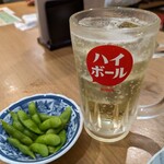 Tachinomiya Kiritsu - ハイボール&枝豆