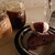 スペクタークル キタハマ - 料理写真:本日のオリジナルケーキ（ブラウニー）とドリンク