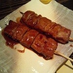 Yakitori Dokoro Chuubu - てか「てっぽう」ゎ塩orタレの指定ゎしなかったのでタレでの提供だった...(^O^;