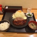 ゆうたく - ポークちゃっぷ定食は夜限定メニュー