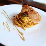 オステリア イル パリアッチョ - 北海道産の毛蟹を使ったパスタ トマトソース仕立て☆