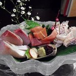 創作居酒屋 夢心 - お造り３種盛り