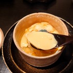 くろ﨑 - 牡丹海老の茶碗蒸し