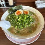 しぇからしか - ラーメン＋ネギ＋味玉